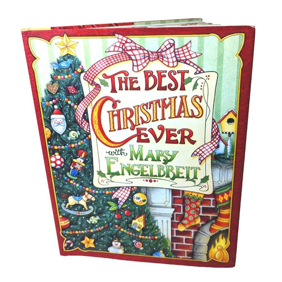 Mary Engelbreit Book The Best Christmas Ever holiday coffee table book 1st Ed - Picture 1 of 15
